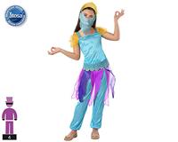 Kostuums voor Kinderen Arabische prinses Paars - Maat: 10-12 Jaar - Maat: 10-12 Jaar - thumbnail