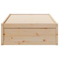 Bedframe zonder matras massief grenenhout 90x190 cm - thumbnail