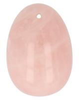 Yoni Ei Rozenkwarts Top Geboord (47 x 34 mm) - thumbnail