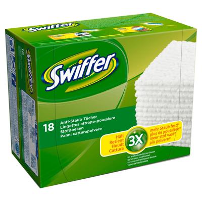 Swiffer Swiffer Droge Stofdoekjes Navullingen - 18 stuks Swiffer Swiffer Droge Stofdoekjes Navullingen - 18 stuks