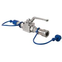 Showtec CO2 3/8 Q-Lock doorvoerkraan - thumbnail