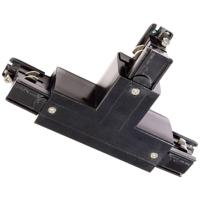 Deko Light 710032 D Line T-Verbinder rechts-rechts-links mit Wechselmechanik 230V-railsysteemcomponenten Stroomrail 3-fasig Zwart - thumbnail