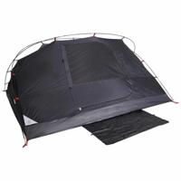 Koepeltent 4-persoons waterdicht verduisterend stof wit - thumbnail