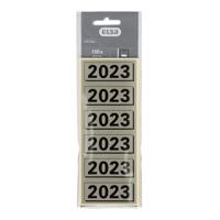 Rugetiket elba 2023 57x25mm grijs - thumbnail