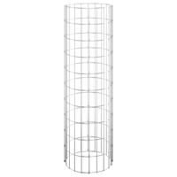 Gabion plantenbakken 3 st rond verhoogd 30x100 cm staal - thumbnail