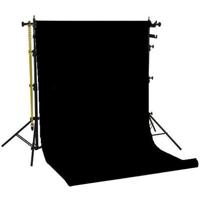 Falcon eyes achtergrond systeem spk-1z incl. 1 rol zwart 1,35x11 m - thumbnail