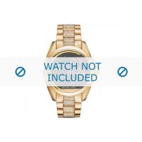 Horlogeband Smartwatch Michael Kors MKT5002 Staal Doublé 22mm - thumbnail