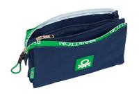 Alleshouder Benetton Green Marineblauw 22 x 12 x 3 cm - thumbnail