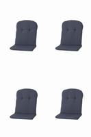 Kussen Kuip hoog 45x96 Panama grijs (4 stuks) Madison - Madison - thumbnail