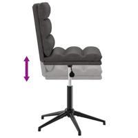 Eetkamerstoelen 6 st kunstleer zwart - thumbnail