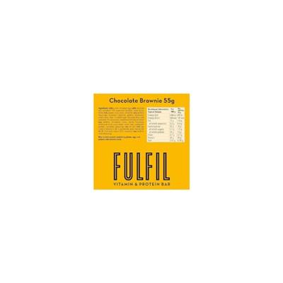 Fulfil Vitamin & Protein Bar Chocolate Brownie (15 x 55 g) - thumbnail
