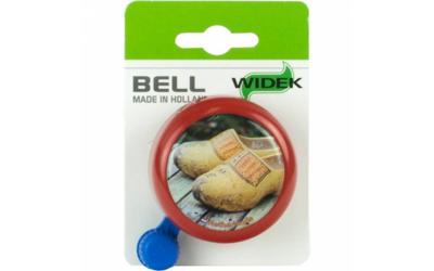 Widek bel rood klompen op kaart