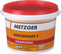 Cebarpoeder snelcement grijs 6kg - thumbnail