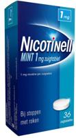 Nicotinell Zuigtablet Mint 1 mg - voor stoppen met roken - thumbnail