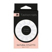 2B Nails natural stiletto 24 Stuks - thumbnail