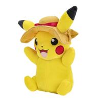 Pokemon Pluche - Pikachu with Summer Hat - thumbnail
