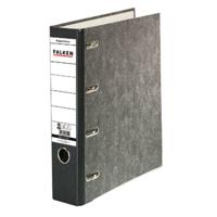 Falken Dubbele ordner S70 2 x DIN A5 liggend Rugbreedte: 70 mm Zwart Wolken 4 beugels 11285426 - thumbnail