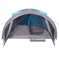 Tunneltent 6-persoons waterdicht blauw - thumbnail