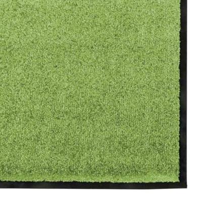 Deurmat Anders Groen en Zwart 120 x 300 cm Polyamide en PVC