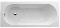 Villeroy & Boch Libra bad - 170x75cm - quaryl rechthoekig met poten wit ubq170lib2v-01 - thumbnail