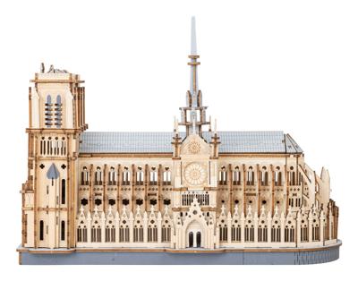 Robotime Paris Cathedral Notre Dame Bouwpakket DIY Knutselen