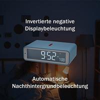 TFA Dostmann 60.2560.06 Wekker Zendergestuurd Blauw Alarmtijden 1 - thumbnail