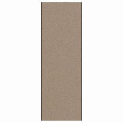 Deurmat Beige en zwart 120 x 350 cm Polypropyleen en vinyl