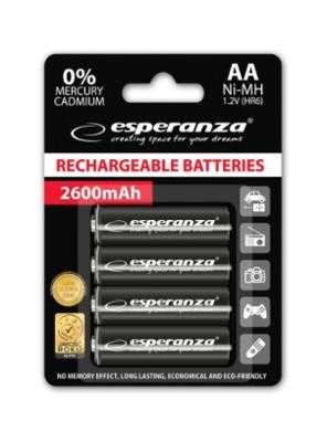 Esperanza EZA106 huishoudelijke batterij Nikkel-Metaalhydride (NiMH)