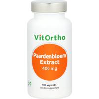 VitOrtho Paardenbloemextract 400mg 100 Vegetarische capsules - thumbnail