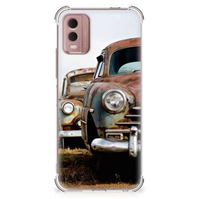 Nokia C32 Anti-shock Hoesje met foto Vintage Auto Nokia C32 Anti-shock Hoesje met foto Vintage Auto