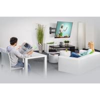 Hama TV-Muurbeugel Volledige Flexibel voor Beeldscherm 81-165 cm Zwart - thumbnail