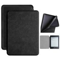 Lunso - sleepcover flip hoes - Kindle Paperwhite 4 - Zwart - thumbnail