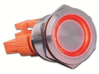 Joy-it BUTTON22A-M-RD BUTTON22A-M-RD Toetsschakelaar 250 V/AC 3 A 1x aan/uit Moment Rood (Ø x h) 25 mm x 35 mm IK10, IP67 1 stuk(s) Joy-it BUTTON22A-M-RD BUTTON22A-M-RD Toetsschakelaar 250 V/AC 3 A 1x aan/uit Moment Rood (Ø x h) 25 mm x 35 mm IK10, IP67 1 stuk(s)