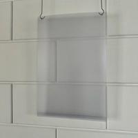 Prijskaarthoes vertikaal voor 297x420 mm - thumbnail