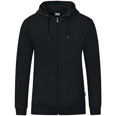 JAKO C6820 Jas Met Kap Organic - Zwart - XXL JAKO C6820 Jas Met Kap Organic - Zwart - XXL