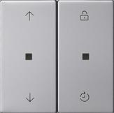 GIRA S3000 BEDNELM MEMO E22ALU - thumbnail