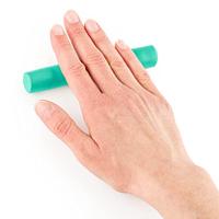 Fimo effect boetseerklei neon groen, 57gr - thumbnail