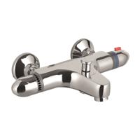 Thermostatische Badkraan Schutte Supra Chroom - thumbnail