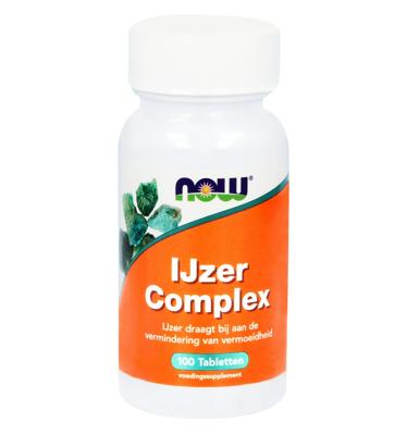 NOW IJzer Complex Tabletten