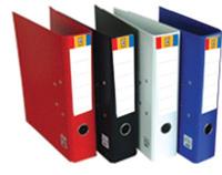 Ordner plastic rood 8cm - thumbnail