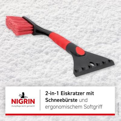 NIGRIN 6193 Kunststof IJskrabber / sneeuwbezem