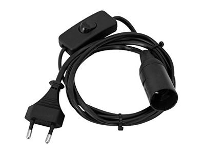 EUROLITE E-14 Socket Power Cable, Plug, Switch - thumbnail