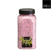 Gravel roze fles 1 kilogram Mica - Mica decorations - thumbnail