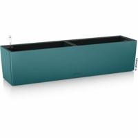 LECHUZA Jardiniere - Balconera Kleur 80 - 79 x 19 x 19 cm - Complete set - Petrolblauw - 12 L - thumbnail