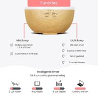 Oasis aroma diffuser met licht 300ml - thumbnail