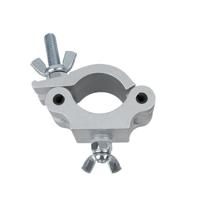Showtec Half Coupler 500 kg 50 mm TÜV gecertificeerd zilver - thumbnail