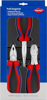 Knipex 00 20 11 V01 Tangenset Werkplaats 3-delig