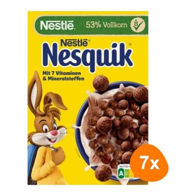 Nesquik - Chocolade Ontbijtgranen - 7x 330g Nesquik - Chocolade Ontbijtgranen - 7x 330g