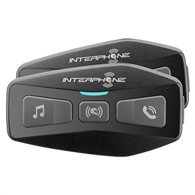 INTERPHONE helm communicatie systeem "u-com 2" helmet com.system interp. u-com 2 double kit