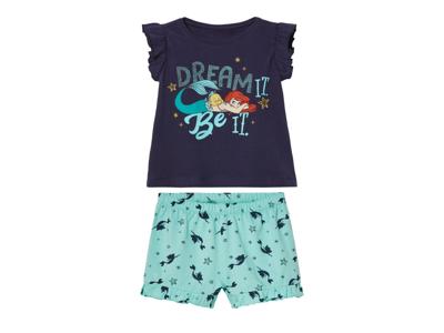 Korte kinder pyjama (De kleine zeemeermin, 98/104)